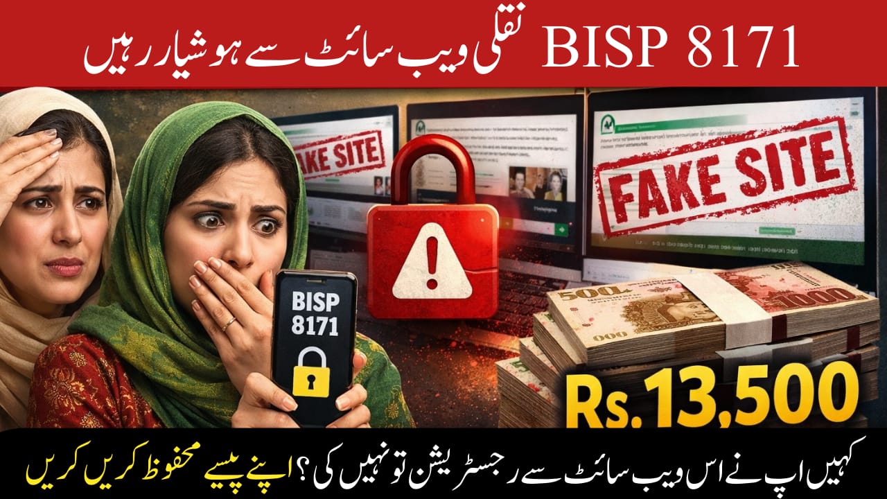 BISP 8171 Online Registration Fake Websites Alert