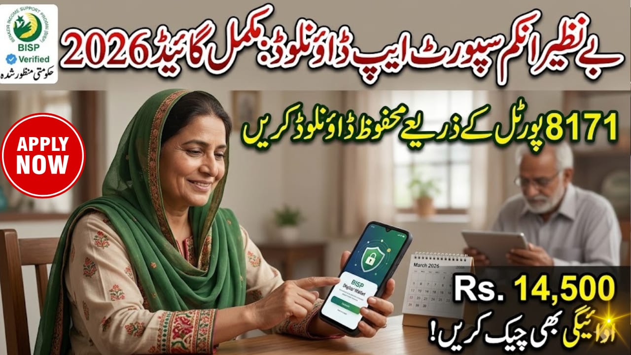8171 Benazir Income Support App Download