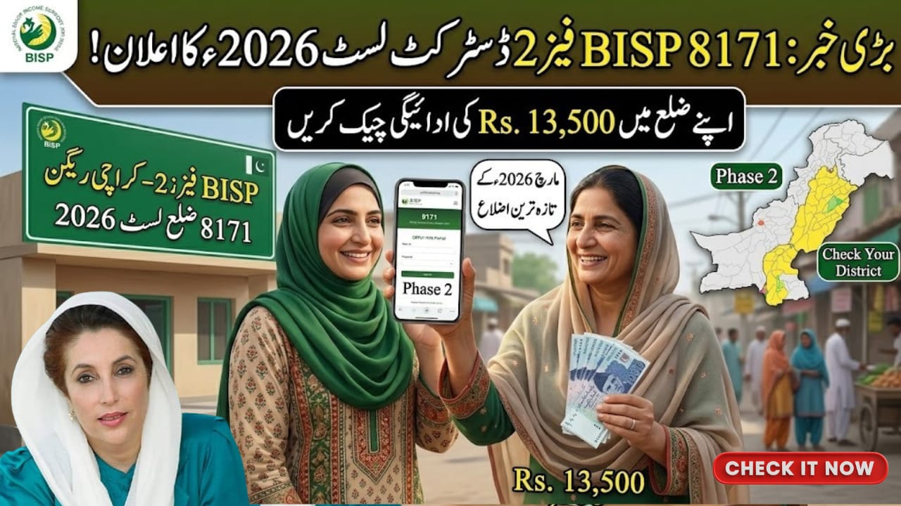 8171 Phase 2 Districts Announced