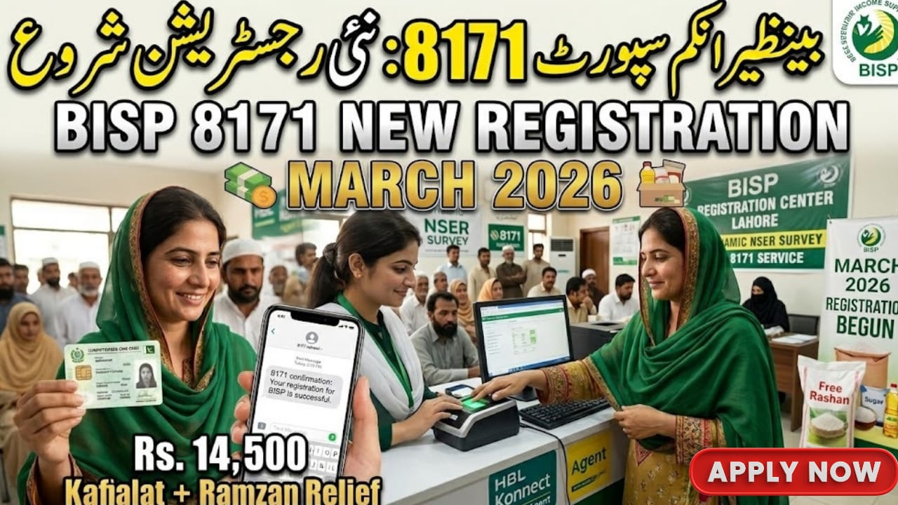 BISP 8171 New Registration March 2026