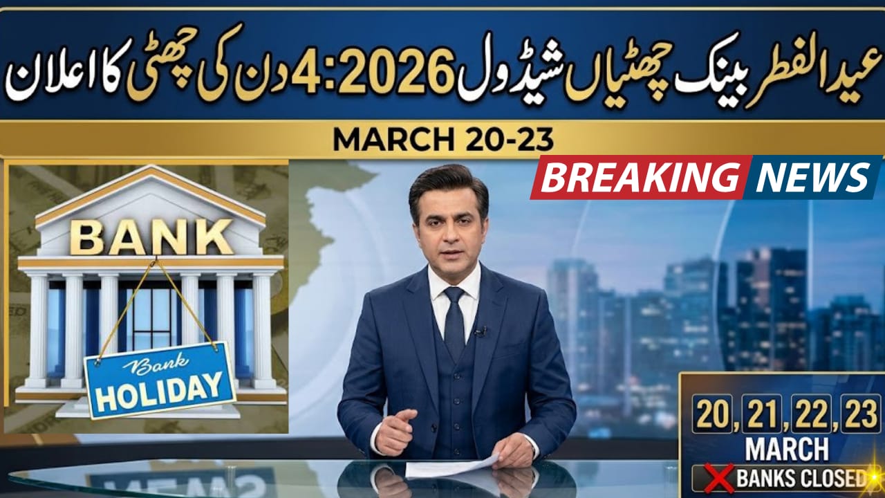 Bank Holidays Schedule Announced for Eid-ul-Fitr