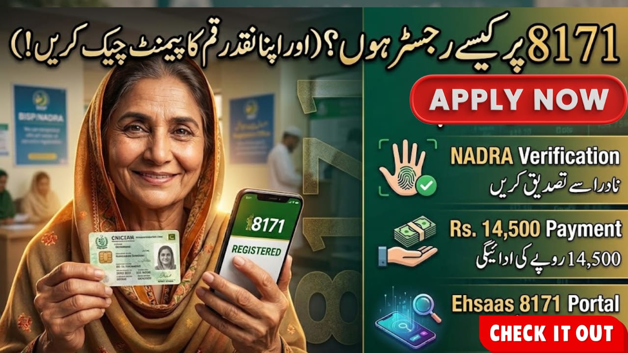 Ehsaas 8171 Web Portal