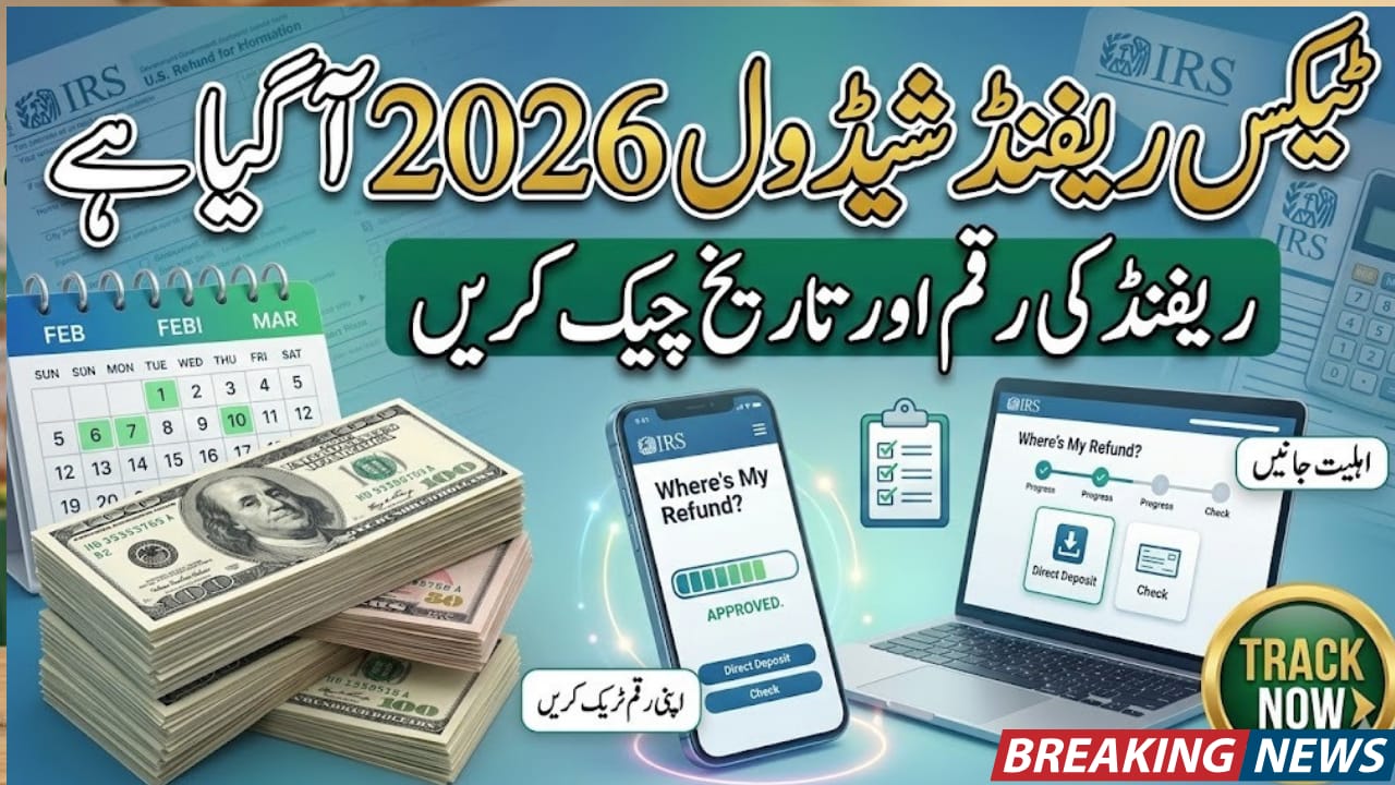 IRS Tax Refund Schedule 2026