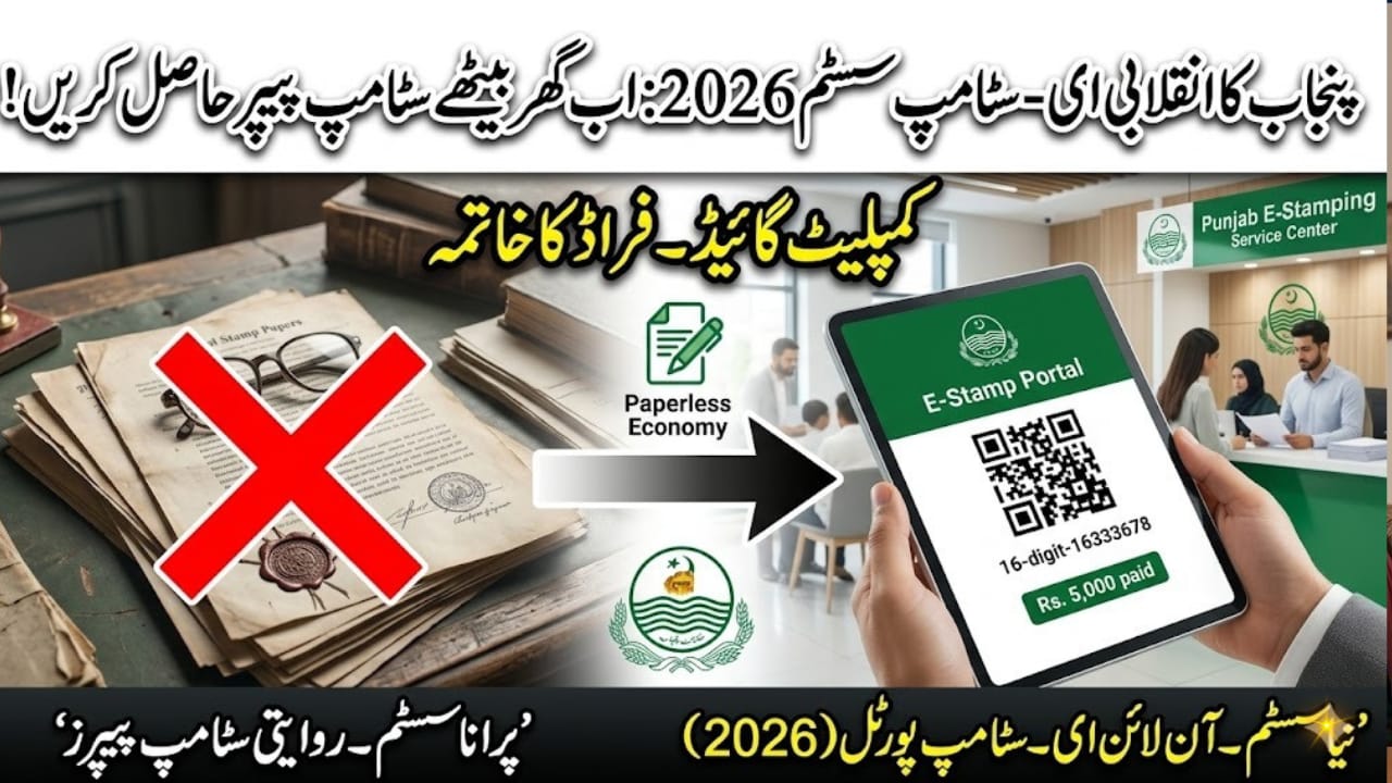 Punjab Launches Online E‑Stamp System to Replace Traditional Stamp Papers