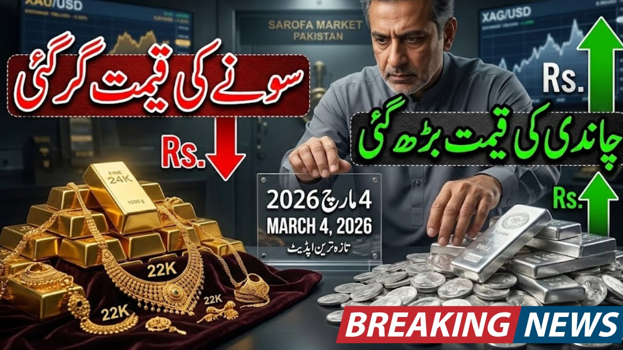 Silver and Gold Price in Pakistan